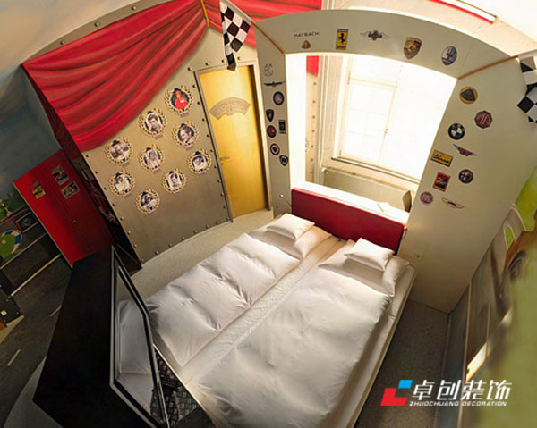 汽車(chē)愛(ài)好者主題酒店