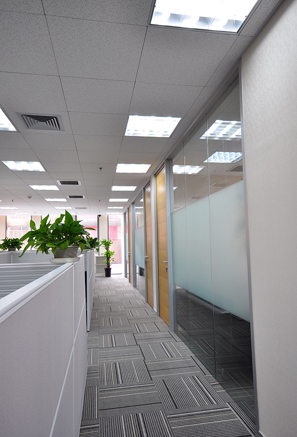 500平金融辦公室裝修設計案例