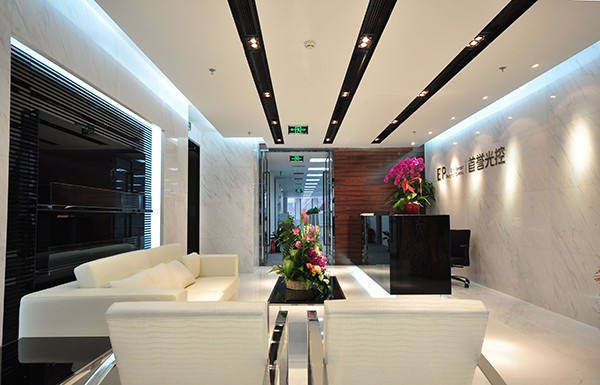 500平金融辦公室裝修設計案例