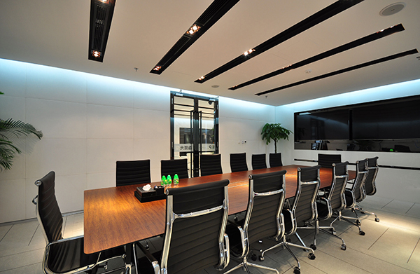 500平金融辦公室裝修設計案例