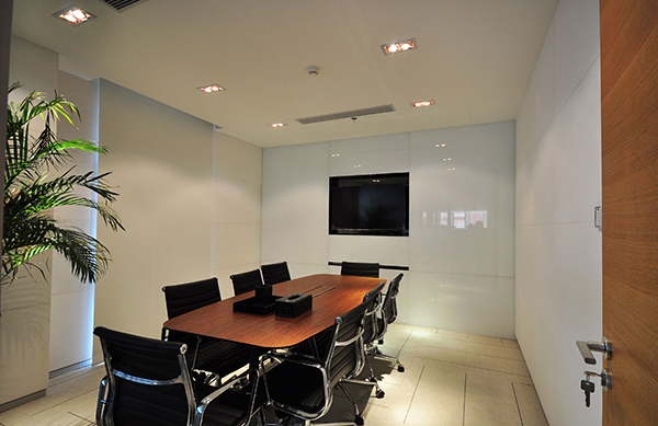 500平金融辦公室裝修設計案例